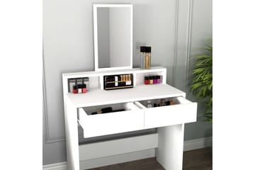 Dasina Sminkebord 80 cm - Hvit - Møbler - Bord - Sminkebord & toalettbord