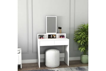 Dasina Sminkebord 80 cm - Hvit - Møbler - Bord - Sminkebord & toalettbord