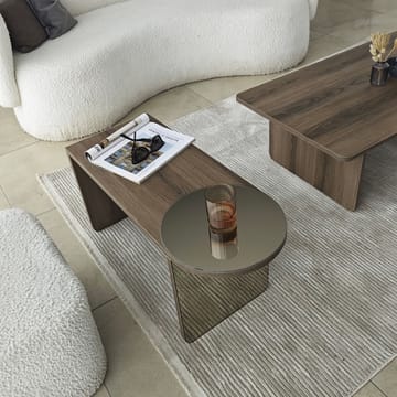 Dasina sofabord 105 cm - Bronzie/Valnøtt - Møbler - Bord - Sofabord & salongbord