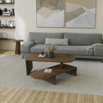 Deliones sofabord 100 cm - Valnøtt - Møbler - Bord - Sofabord & salongbord