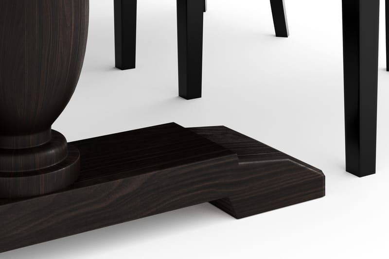 Dijon Matgruppe 200 cm med 6 Viktoria Spisestol - Brun - Møbler - Bord - Spisegruppe