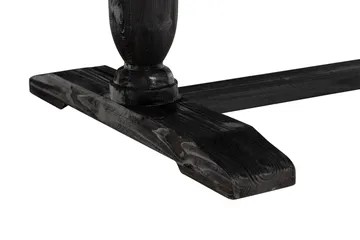Dijon Spisegruppe 200 cm inkl. 6 Bergviken Stoler i Kunstskinn - Brun - Møbler - Bord - Spisegruppe