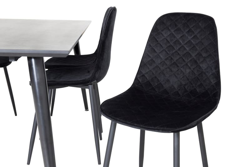 Dipp spisebord 180 cm med 6 Polar spisestoler - Møbler - Bord - Spisegruppe
