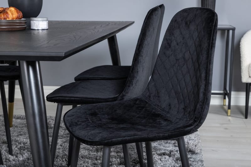 Dipp spisebord 180 cm med 6 Polar spisestoler - Møbler - Bord - Spisegruppe