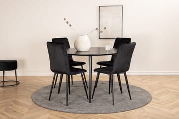 Dipp spisebord med 4 Windu spisestoler - Møbler - Bord - Spisegruppe