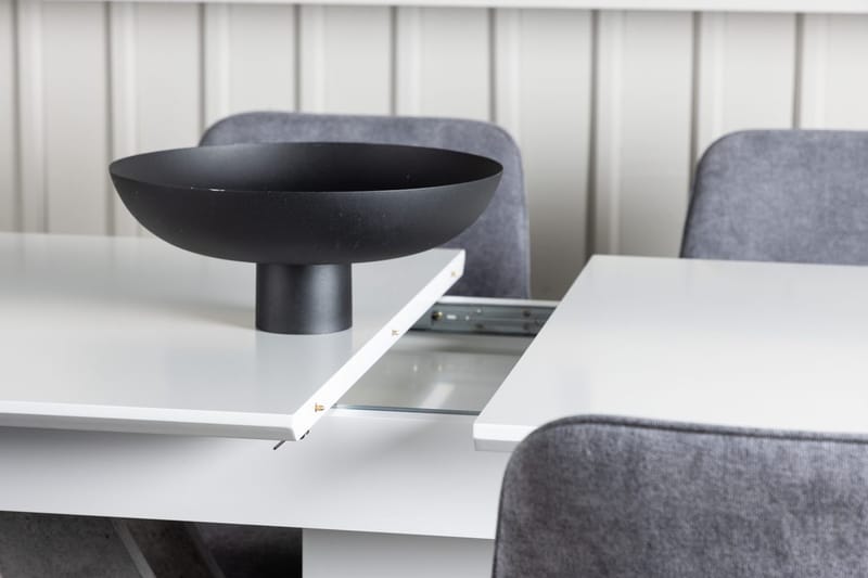 Disa Spisebord 120x80 cm med 4 Rosie Spisestoler - Møbler - Bord - Spisegruppe