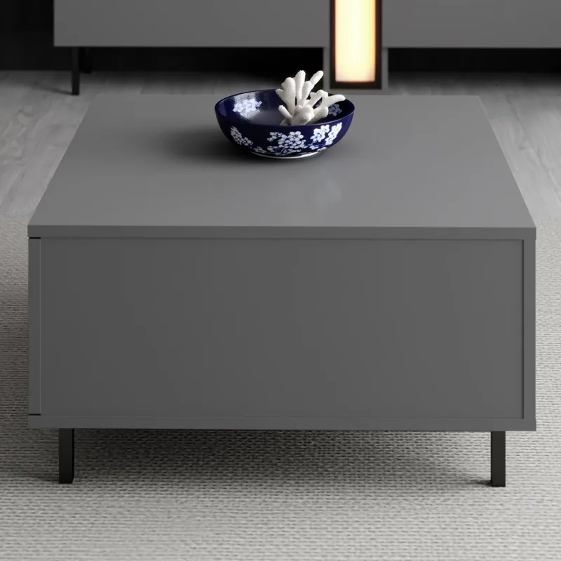 Djarhint Sofabord 75 cm - Antrasitt - Møbler - Bord - Sofabord & salongbord