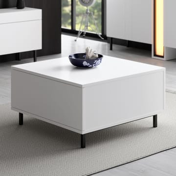 Djarhint Sofabord 75 cm - Hvit - Møbler - Bord - Sofabord & salongbord
