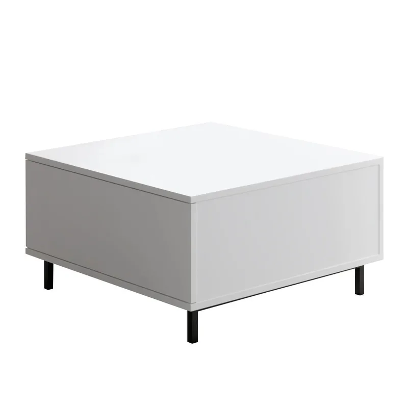 Djarhint Sofabord 75 cm, Hvit