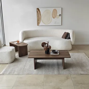 Djarhint Sofabordsett 82 cm - Bronse/valnøtt - Møbler - Bord - Sofabord & salongbord