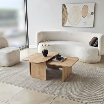 Djarhint Sofabordsett 82 cm - Bronze og Sapphire Oak - Møbler - Bord - Sofabord & salongbord