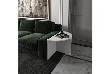 Dolcer Sofabord 70 cm - Hvit - Møbler - Bord - Sofabord & salongbord