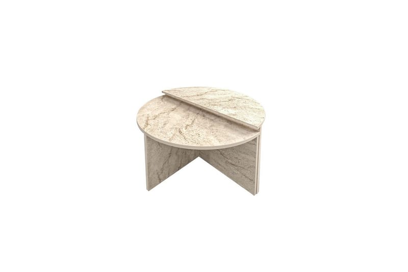 Dolcer Sofabord 70 cm - Ivory - Møbler - Bord - Sofabord & salongbord