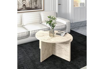 Dolcer Sofabord 70 cm - Ivory - Møbler - Bord - Sofabord & salongbord