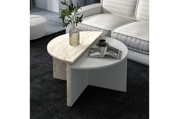 Dolcer Sofabord 70 cm - Natur/Grå - Møbler - Bord - Sofabord & salongbord