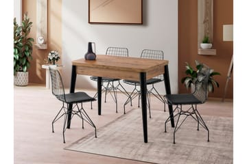 Dolcer Spisebord 100 cm Rektangulært - Brun - Møbler - Bord - Spisebord & kjøkkenbord