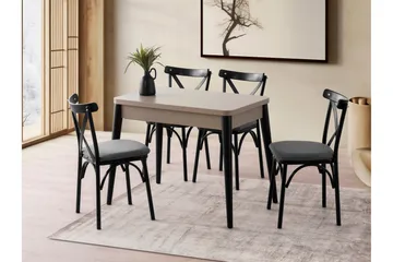 Dolcer Spisebord 100 cm Rektangulært - Brun - Møbler - Bord - Spisebord & kjøkkenbord