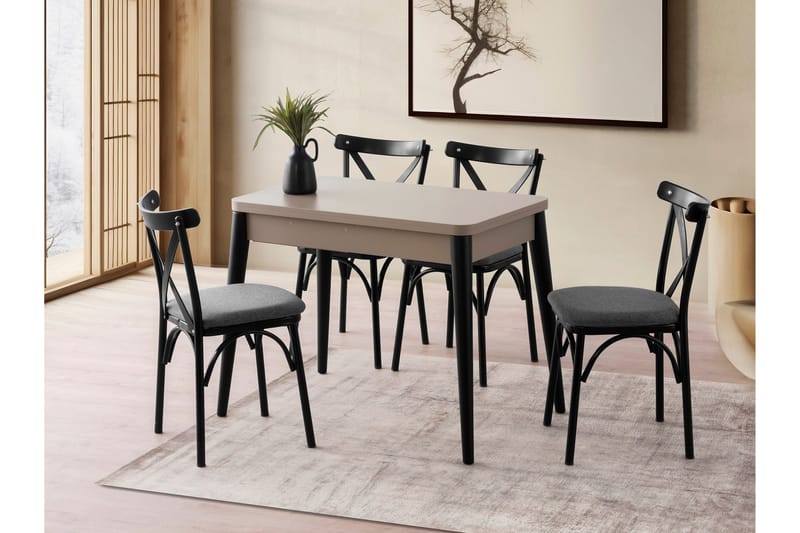 Dolcer Spisebord 100 cm Rektangulært - Brun - Møbler - Bord - Spisebord & kjøkkenbord