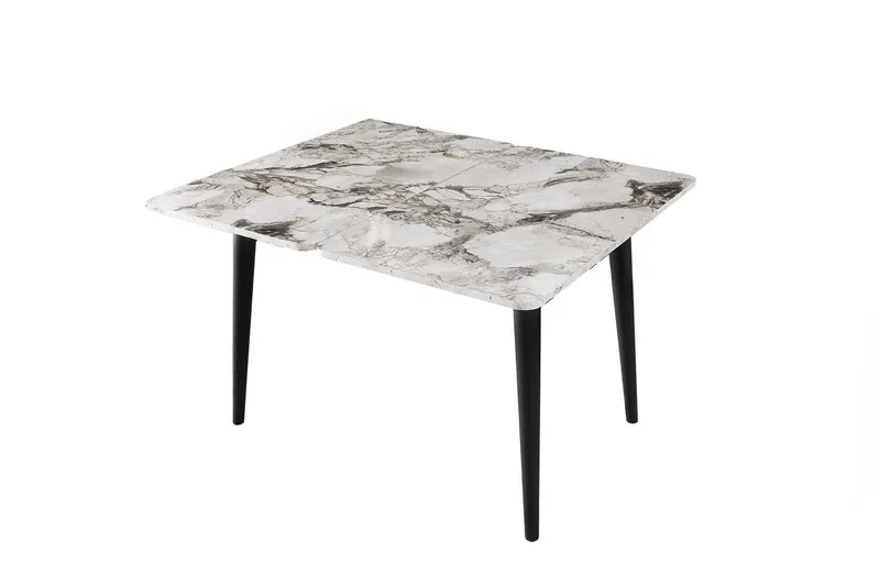 Dolcer Spisebord 100 cm Rektangulært - Hvit Marmor - Møbler - Bord - Spisebord & kjøkkenbord