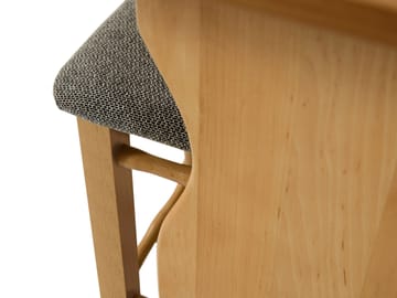 Drosbacken 7-seters spisegruppe til kjøkken - Hvit med beige trekk - Møbler - Bord - Spisegruppe