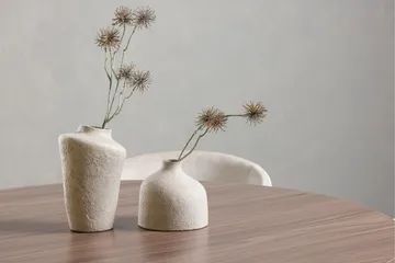 Durango Matgruppe 120 cm Rund med 4 Berit Stoler - Valnød - Møbler - Bord - Spisegruppe