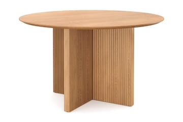 Edda Rundt Spisebord 130 cm Finér
