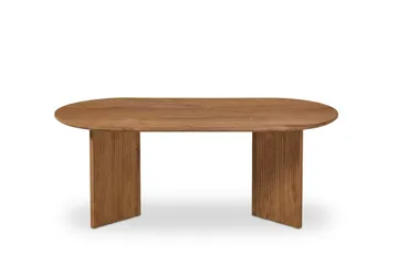 Edda Sofabord Ovalt 120 cm - Eik - Møbler - Bord - Sofabord & salongbord