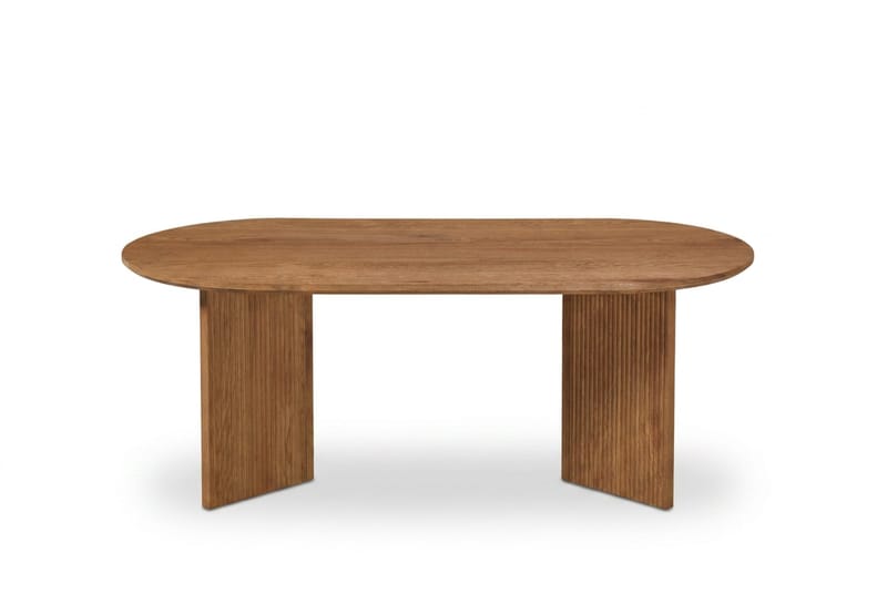 Edda Sofabord Ovalt 120 cm - Eik - Møbler - Bord - Sofabord & salongbord