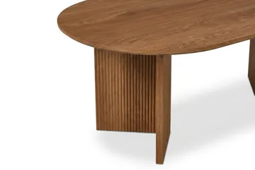 Edda Sofabord Ovalt 120 cm - Eik - Møbler - Bord - Sofabord & salongbord