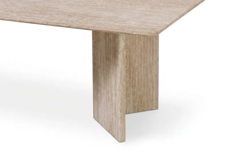 Edda sofabord rektangulært 120 cm - Travertin - Møbler - Bord - Sofabord & salongbord