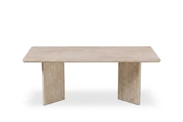 Edda sofabord rektangulært 120 cm - Travertin - Møbler - Bord - Sofabord & salongbord