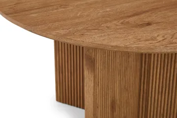 Edda Sofabord Rundt 85 cm - Eik - Møbler - Bord - Sofabord & salongbord