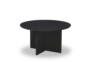Edda Sofabord Rundt 85 cm - Svart - Møbler - Bord - Sofabord & salongbord