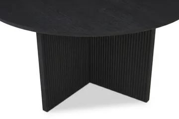 Edda Sofabord Rundt 85 cm - Svart - Møbler - Bord - Sofabord & salongbord