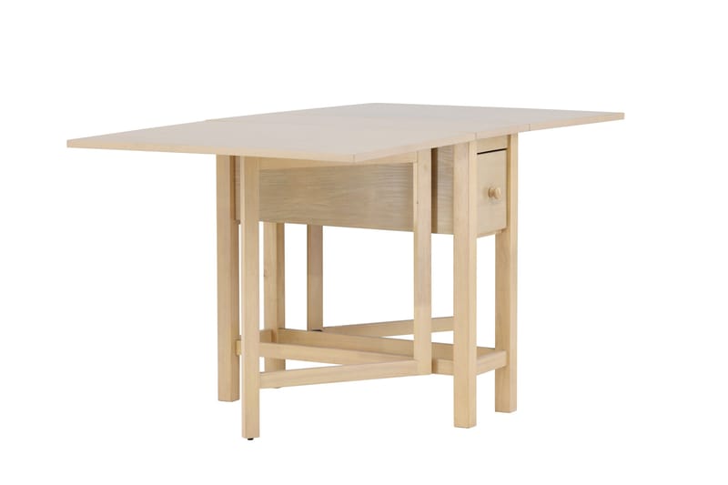 Edward klaffbord 150x80 cm - hvitvasket / - Møbler - Bord - Spisebord & kjøkkenbord