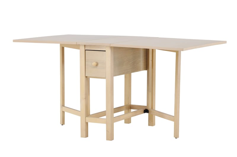 Edward klaffbord 150x80 cm - hvitvasket / - Møbler - Bord - Spisebord & kjøkkenbord
