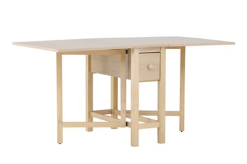 Edward klaffbord 150x80 cm - hvitvasket / - Møbler - Bord - Spisebord & kjøkkenbord
