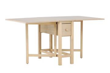 Edward klaffbord 150x80 cm - hvitvasket / - Møbler - Bord - Spisebord & kjøkkenbord