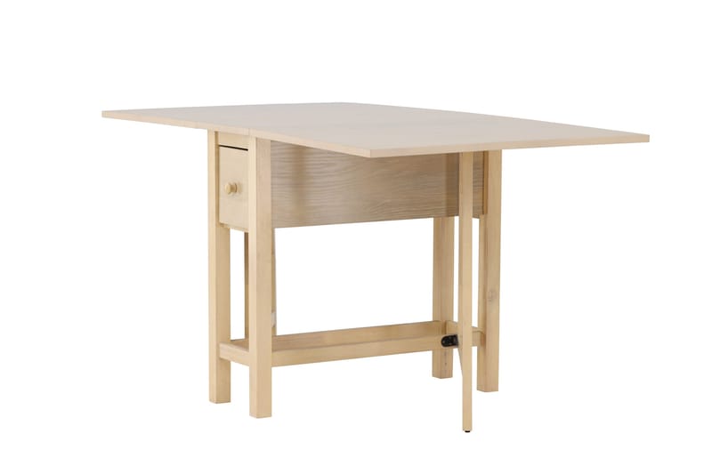 Edward klaffbord 150x80 cm - hvitvasket / - Møbler - Bord - Spisebord & kjøkkenbord