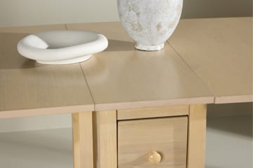 Edward klaffbord 150x80 cm - hvitvasket / - Møbler - Bord - Spisebord & kjøkkenbord