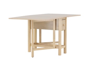 Edward klaffbord 150x80 cm - hvitvasket / - Møbler - Bord - Spisebord & kjøkkenbord