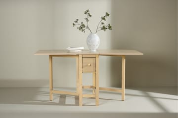 Edward klaffbord 150x80 cm - hvitvasket / - Møbler - Bord - Spisebord & kjøkkenbord