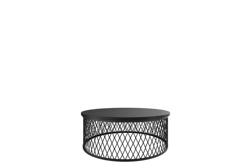 Egan Sofabord 75 cm, Svart