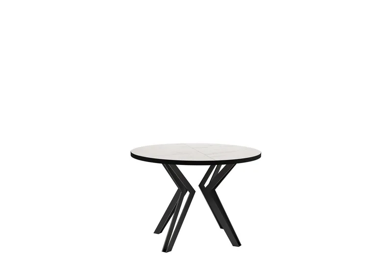 Elan Spisebord 176 cm, Svart/Grå