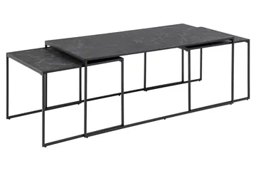 Elgrau Sofabord 120x60 cm - Sort - Møbler - Bord - Sofabord & salongbord