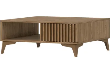 Entsian Sofabord 80 cm - Brun - Møbler - Bord - Sofabord & salongbord