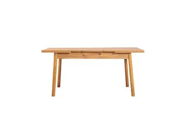 Ergene Spisegruppe 120 cm Rektangulær - Natur/Blå - Møbler - Bord - Spisegruppe