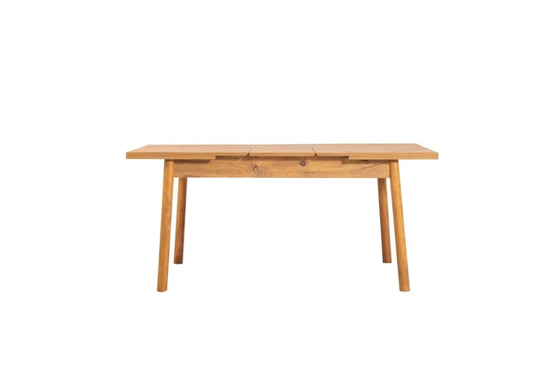 Ergene Spisegruppe 120 cm Rektangulær - Natur/Grå - Møbler - Bord - Spisegruppe