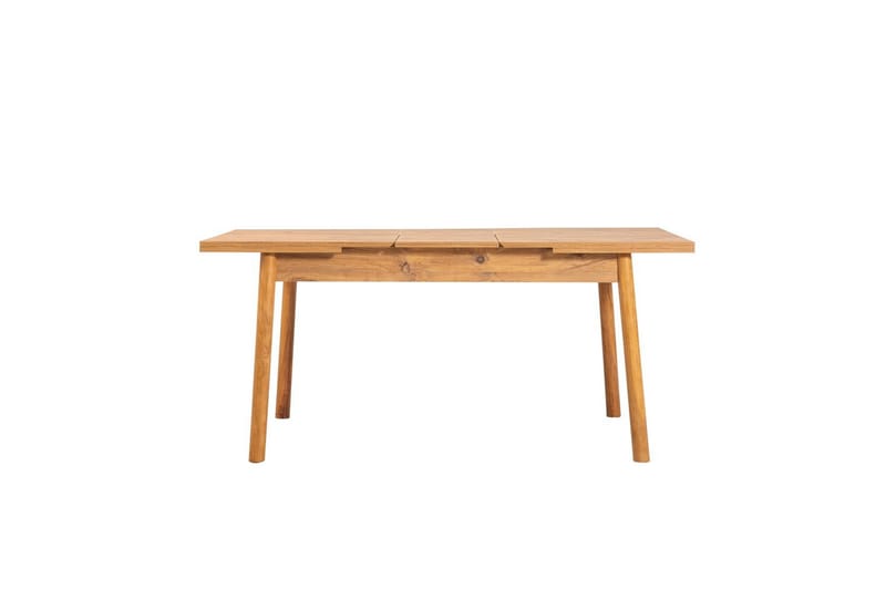 Ergene Spisegruppe 120 cm Rektangulær - Natur/Grønn - Møbler - Bord - Spisegruppe