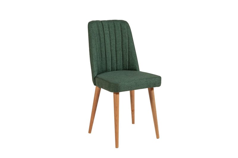 Ergene Spisegruppe 120 cm Rektangulær - Natur/Grønn - Møbler - Bord - Spisegruppe